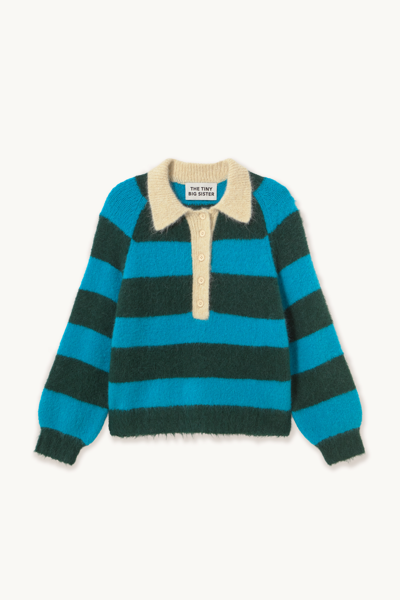 AW26-845-U44_1 FRANK STRIPED POLO SWEATER - Image 1