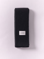 Mini Soft Wool Scarf, Black