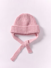 Wool Ear Flap Hat, Rose