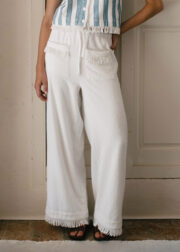 Towel elasticated pants