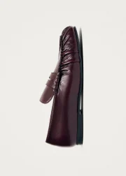 Aven Rift Burgundy Leather Loafers - Image 7