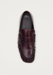 Aven Rift Burgundy Leather Loafers - Image 5