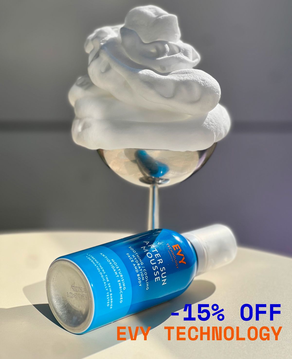 EVY TECHNOLOGY - SPF -15 % DISCOUNT