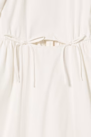 Puff-Sleeve Midi Dress - Image 4